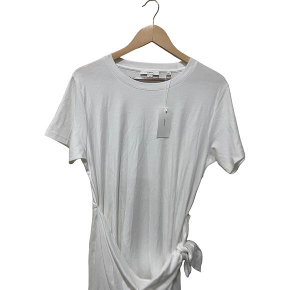 Vince Short Sleeve Waist Tie Dress Size Large - Picture 6 of 7